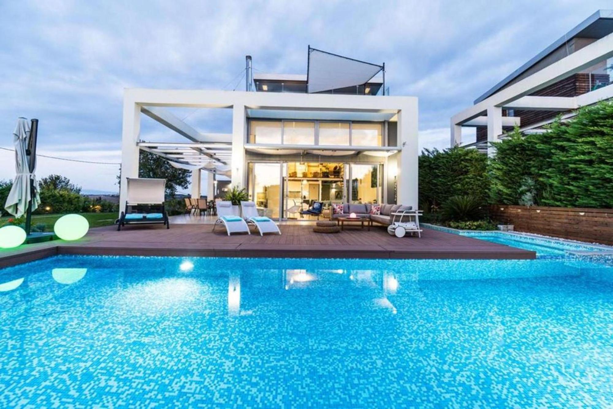 Island Villa Sani Sani  Exteriör bild